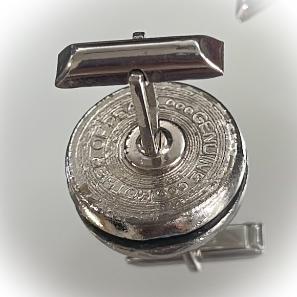 💕Beautiful Vintage Swank Cufflinks Genuine Mother of Pearl💕 - Picture 3 of 6